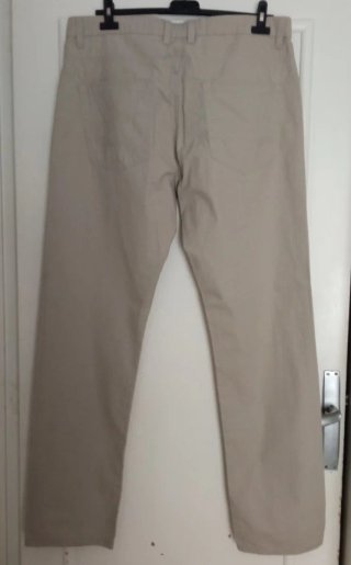 Pantaloni uomo casual beige taglia 44