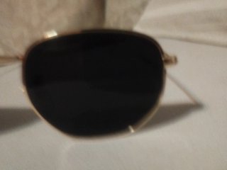 Gafas de sol Ray-Ban Hexagonal Doradas Negras