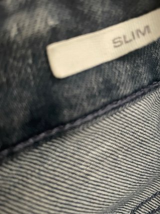 Pantalón Vaquero Corto Hombre Desgastado