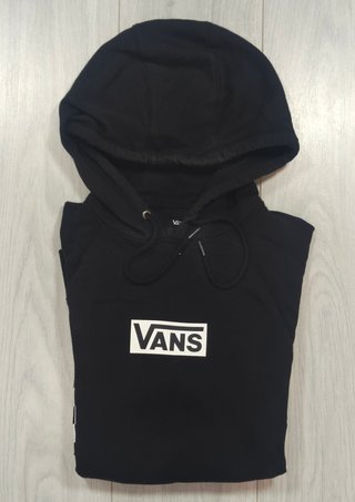 Sudadera Vans Negra con Logo