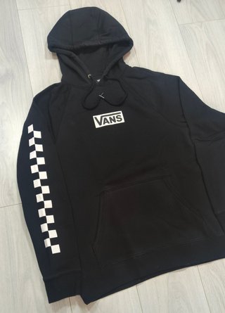 Sudadera Vans Negra con Logo