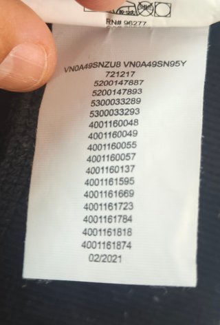 Sudadera Vans Negra con Logo