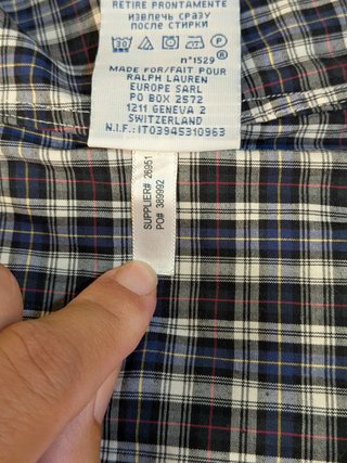 Camicia Polo Ralph Lauren a quadretti - Taglia 15