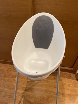 Bañera Shnuggle para bebés con Soporte