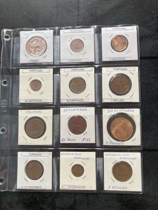Colección 43 Monedas Bronce/Plata