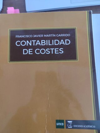 Contabilidad de costes UNED , teórico.