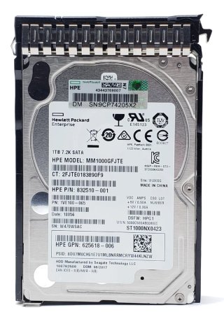 Disco Duro HPE 1TB SATA 2.5 MM1000GFJTE