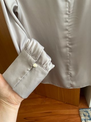 Blusa gris talla única