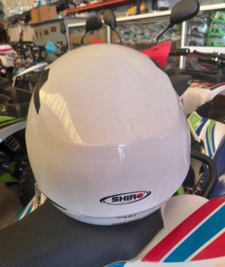 Casco Shiro XXS Blanco