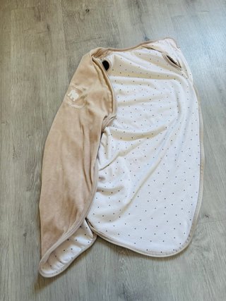 Saco dormir bebé elefante beige