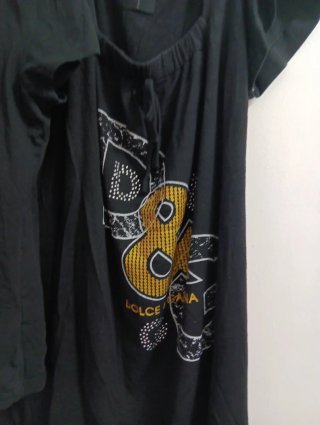 Lote 2 camisetas Guess y D&G