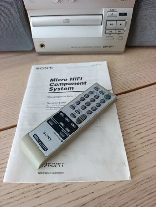 Microcadena Sony CMT-CP11 Radio CD Cassette
