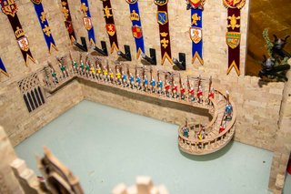 Escalera y cornisas para Exin Castillos, maquetas
