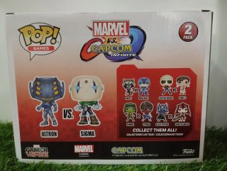Funko Pop Ultron vs Sigma Marvel vs Capcom 2 Pack
