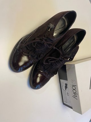 Zapatos Looky Charol Granate Talla 40