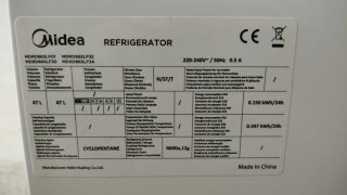 Nevera Midea 43L Bajo Consumo