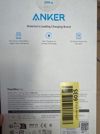 Cargador Inalámbrico Anker Serie 3