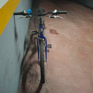 Bicicleta Globe Trotter Azul y Plata