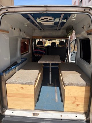 FURGONETA AUNTOCARVANA HOMOLOGADA INTERIOR VACIO