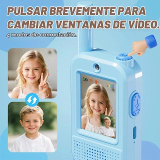 Walkie Talkie Niños con Video
