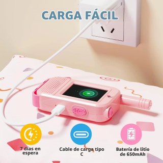 Walkie Talkie Niños con Video