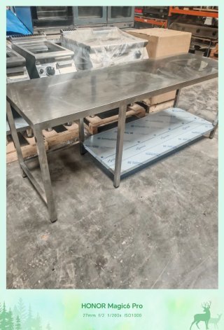 Mesa Acero Inox Industrial central