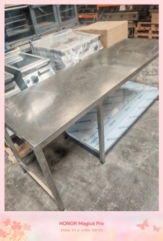 Mesa Acero Inox Industrial central