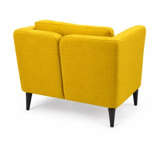 Sillón EKERÖ + Puff STRANDMON IKEA Amarillo