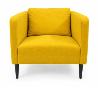 Sillón EKERÖ + Puff STRANDMON IKEA Amarillo