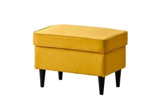 Sillón EKERÖ + Puff STRANDMON IKEA Amarillo