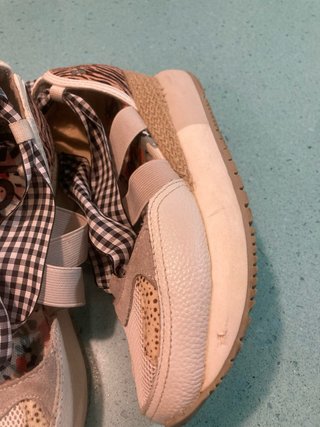 Sandalias Gioseppo con cuña Beige Multicolor