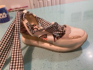 Sandalias Gioseppo con cuña Beige Multicolor