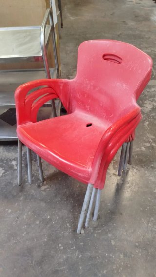 Sillas de terraza apilables