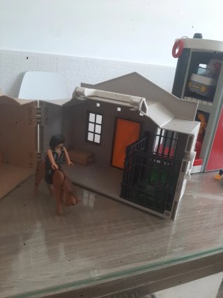 Banco y cárcel Playmobil
