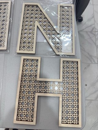 Letras Decorativas Madera SONN SAH