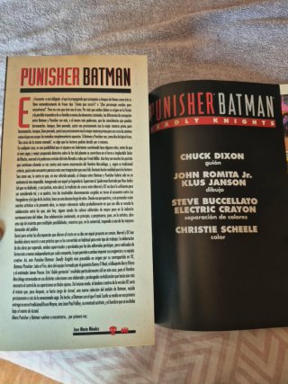 Punisher Vs Batman Comic