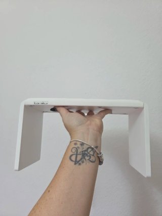 Apoyabrazos manicura blanco