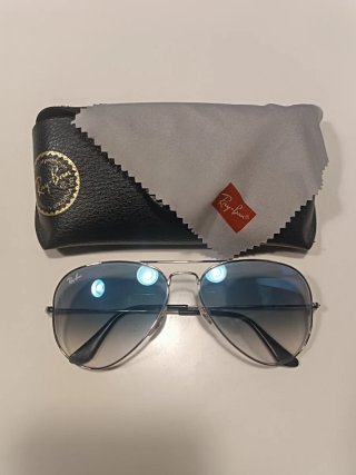 Gafas Ray-Ban Aviator Plata
