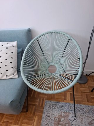 Silla verde menta Acapulco Leroy Merlin