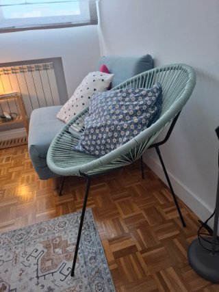 Silla verde menta Acapulco Leroy Merlin