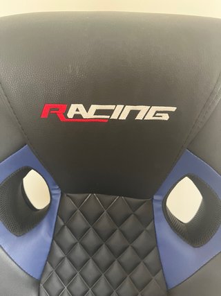 Silla Gamer RACING Negra/Azul Poco Uso