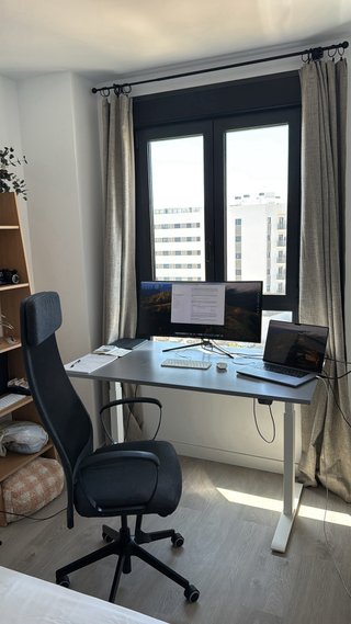 Escritorio Elevable Eléctrico Rodulf 140x70