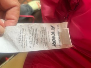K-Way fucsia 8 anni richiudibile