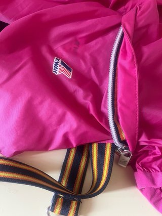 K-Way fucsia 8 anni richiudibile