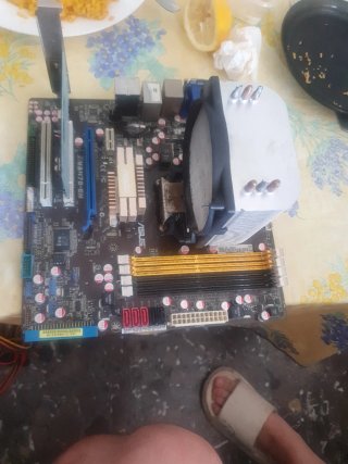 Placa base y componentes