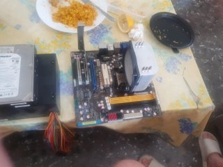 Placa base y componentes