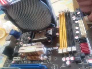 Placa base y componentes