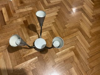 Lámpara de techo IKEA 3 focos