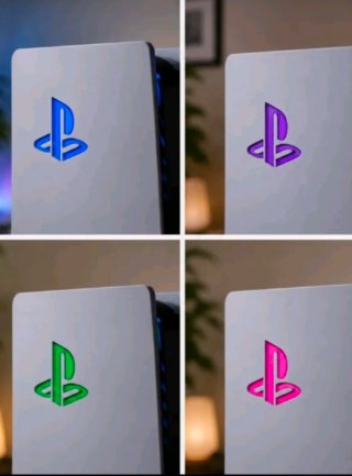 Inserto Logo PS5 Personalizable