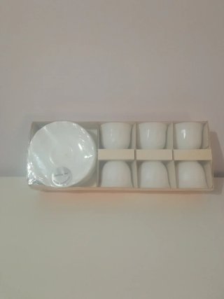 Juego de café Arcopal blanco